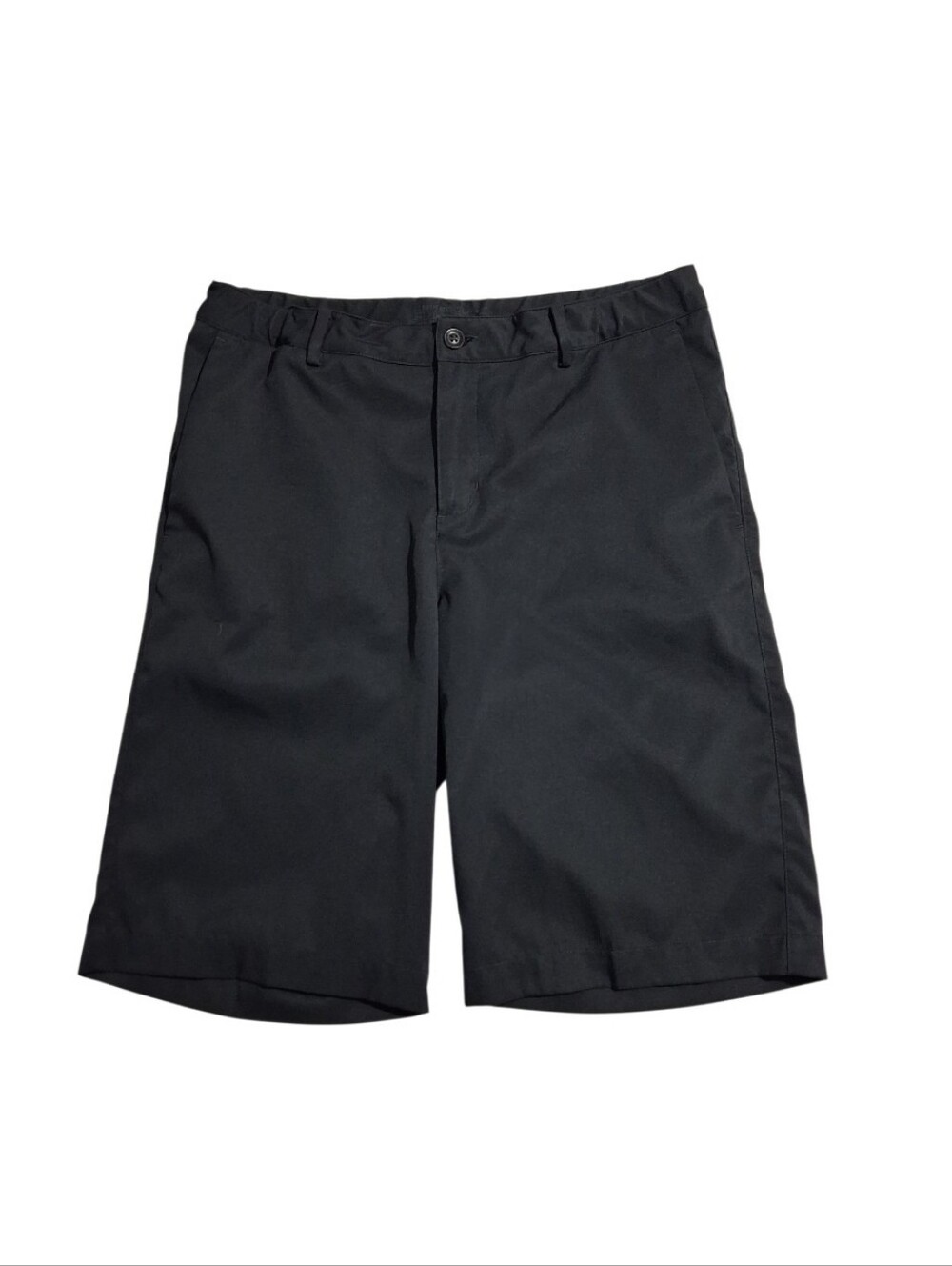 Nike Golf Dri-Fit Flat Front Shorts Boys XL Black Athletic Performance